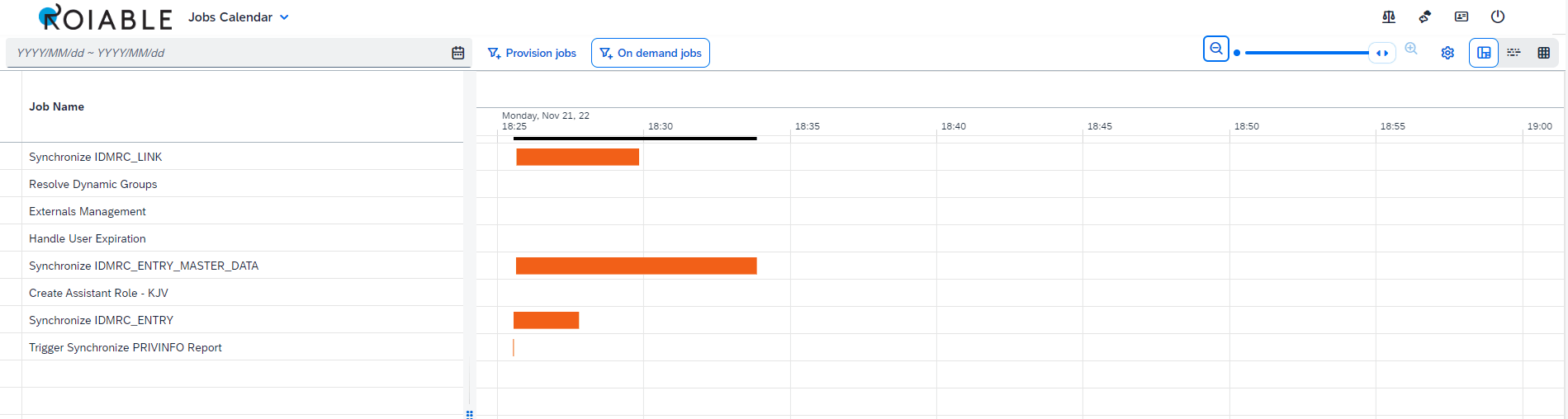 IDM Scheduler