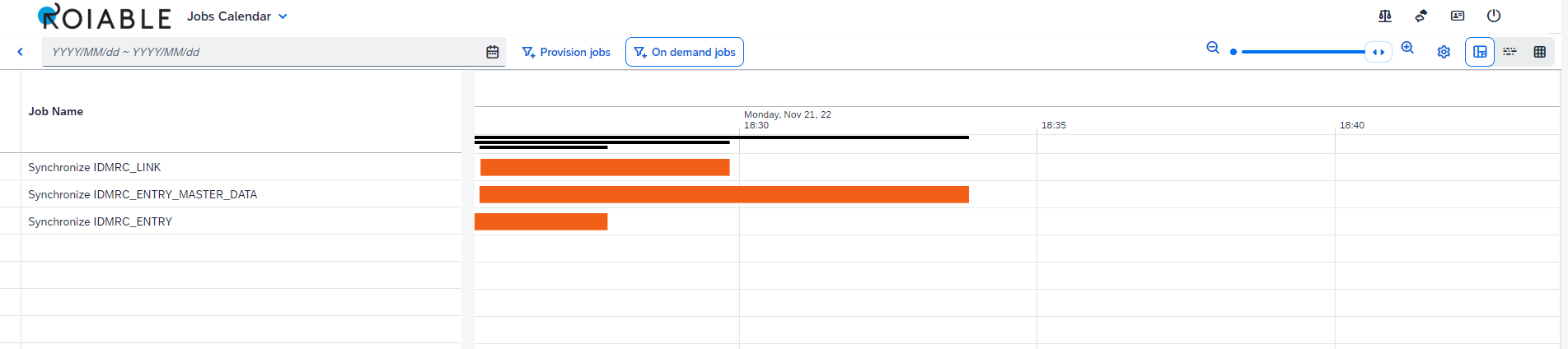 IDM Scheduler